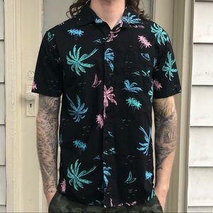 Alpha Beta Tropical Button Down